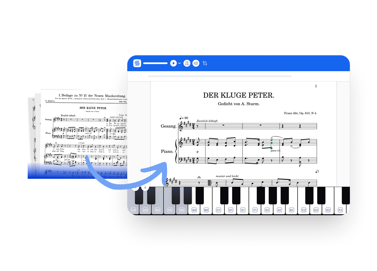 PDF to Sheet Music: Convert PDFs into Editable Scores